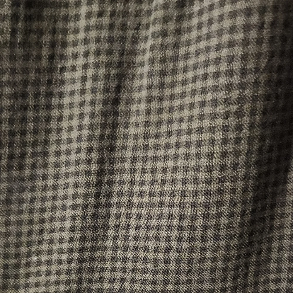 NEW Poetry Lagenlook Cotton Wool Blend Brown Checked Maxi Skirt Size 10